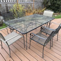 6 Person Outdoor Patio Set