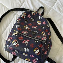Naruto Shippuden X Hello Kitty And Friends Character Mini Backpack