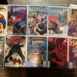 SUPERMAN COMIC BOOKS