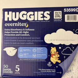 Huggies Overnights Size 5