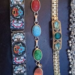 Lot Of Authentic Vintage Bracelets 