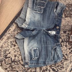 Time and Tru jean shorts 