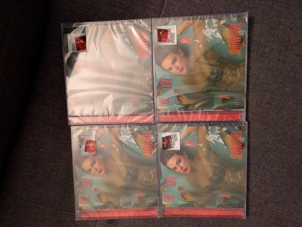 Taylor Swift the life of a showgirl signed CD set bundle 1 to 4