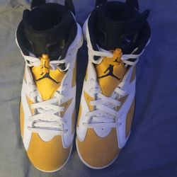 Jordan 6, Yellow Ochre, Size 11