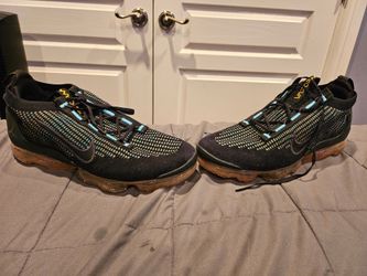 Nike Size 13 Vapormax Flyknit Pollen Chlorine