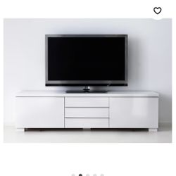 IKEA Besta Burs White TV Stand 