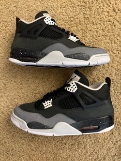 Size 10.5 (Pre owned, without box) - 2024 Air Jordan 4 retro fear
