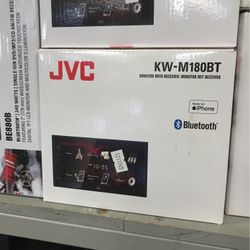 Jvc Kw-m180bt On Sale Today For 179.99
