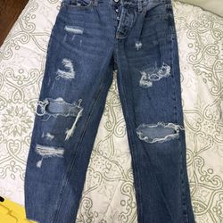 Old Navy Button Fly Jeans