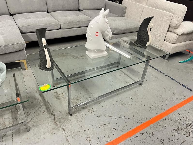 Mild Baugmann Style MCM Coffee And End Table For Sale