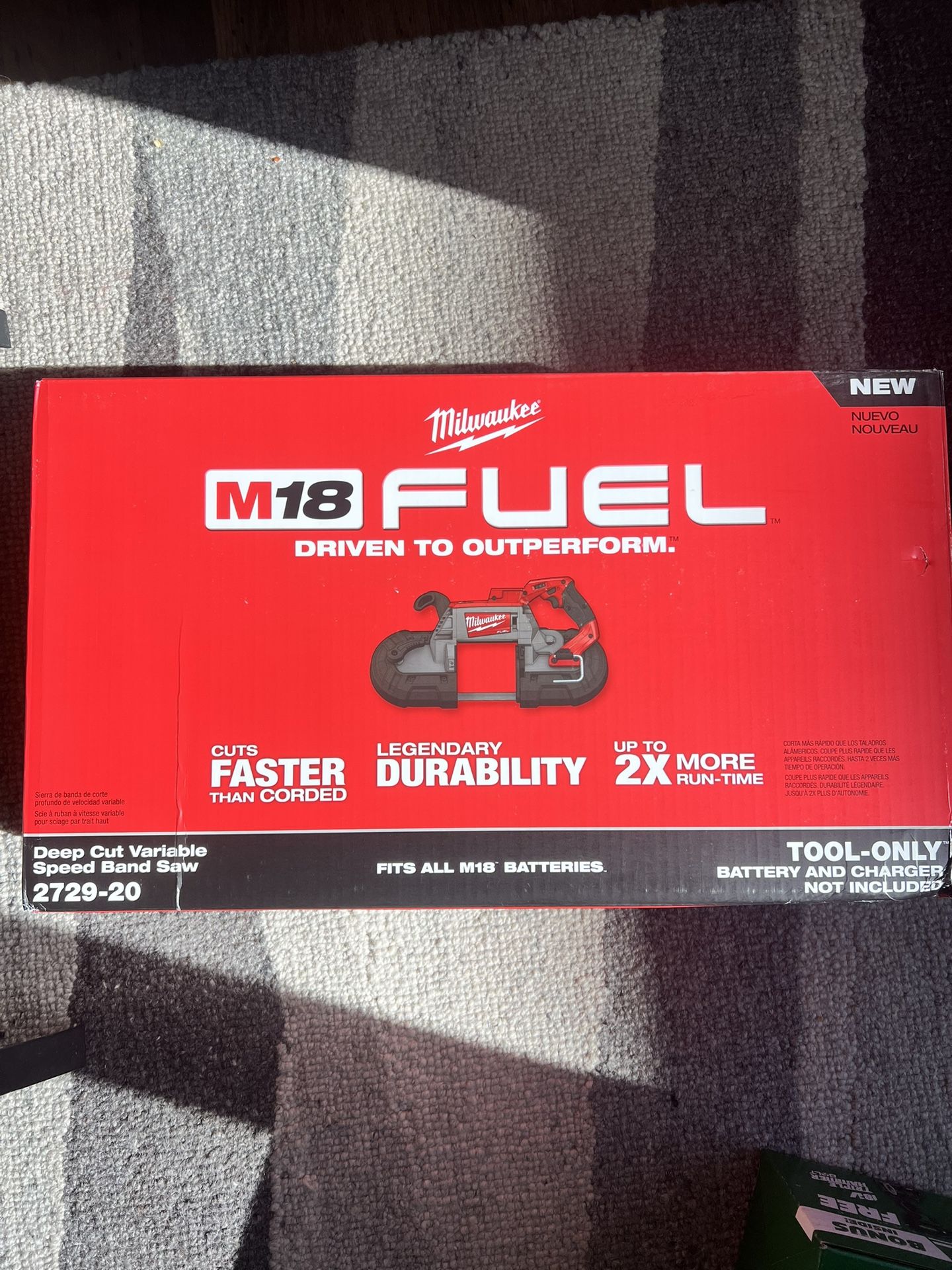 M18 FUEL 18V Lithium-Ion Brushless Cordless Deep Cut Band Saw (Tool-Only)