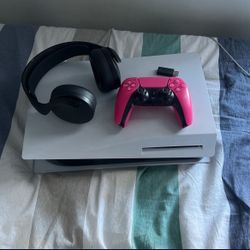 ps5 w/ headset
