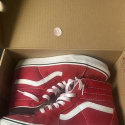 Vans SK8-Hi Reissue Racing Red/True White