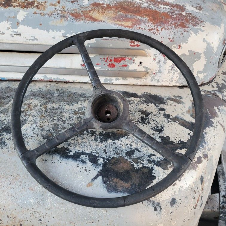 1948 Ford F1 Truck Original Steering Wheel