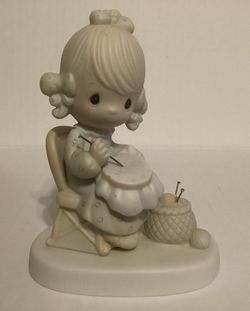 Precious Moments - “Mother Sew Dear” Figurine - 1979 - E-3106