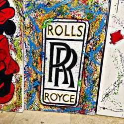 Rolls Royce Painting 