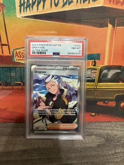 Pokemon Card PSA 8 Drayton Ultra Rare