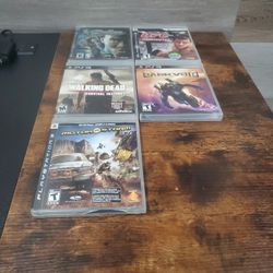 PS3 Games: Motor Storm, Walking Dead, Dark Void, Ballers, Dangerous Hunts, And UFC 2009