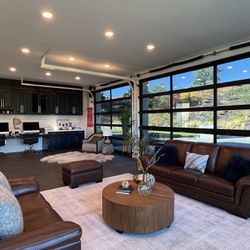 Genuine Leather — Sofa, Loveseat, and Ottoman