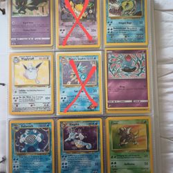  Holographic Vintage Pokemon Cards 