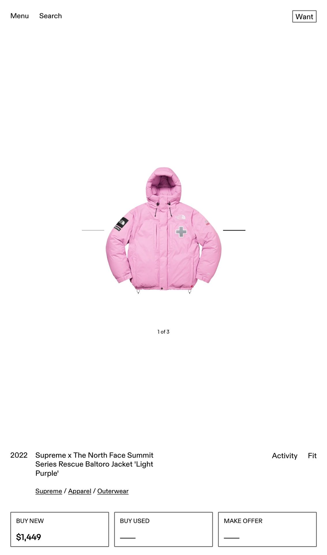 Supreme x North Face