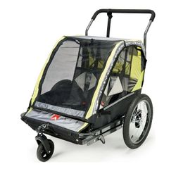 Allen Sports Deluxe 2-Child Bicycle Trailer & Stroller