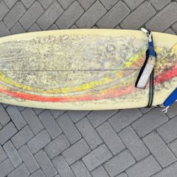 6’8”  Thruster Shaped David Craig