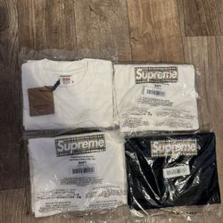 Supreme Burberry New Size S,M,L