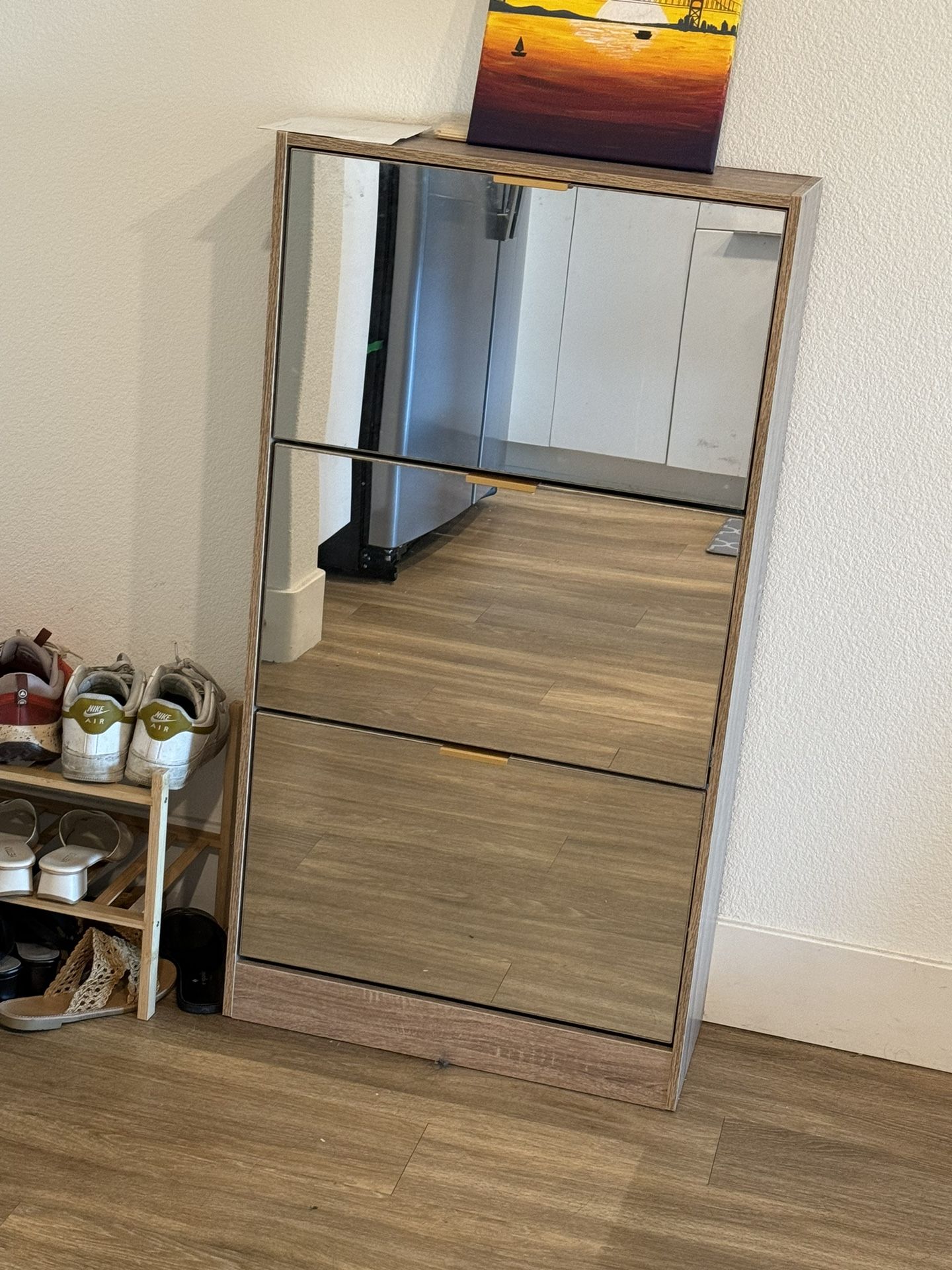 18 pair Shoe Storage Cabinet