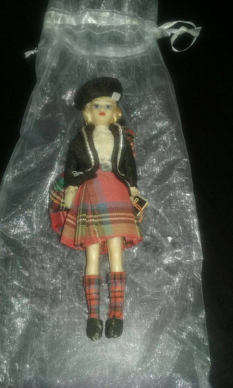 Vintage Collectors costume doll by Rexard