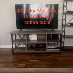 Coffee Table And Tv Stand 
