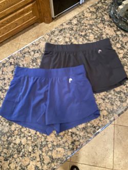 2 Pair Head Shorts