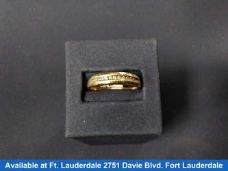 Men's Ring - Yellow Gold 10k (.417) 4.7 grams Size 20