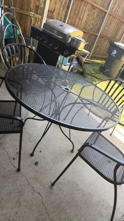mesa de patio