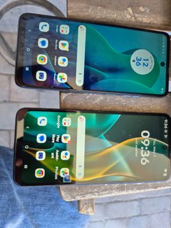 Moto g 2025 and 24 cell phones