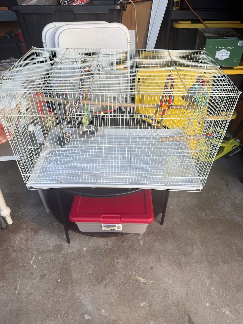 Two Bird Cages Used