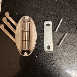 Heavy Duty Modern 3-Prong Pivoting Coat Hook