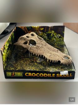 Exo Terra crocodile reptile decoration