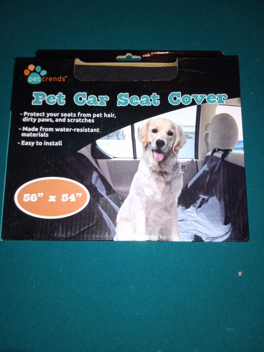 56" X 54" PET CAR SEAT FROM PET TRENDS NEW IN BOX