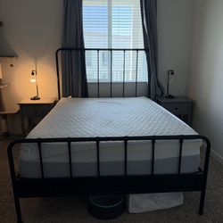 Metal Queen Bed Frame And Mattress