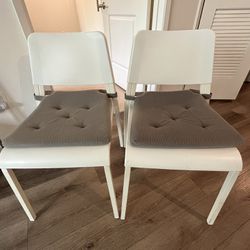 2 IKEA Theodore Chairs With Cushion