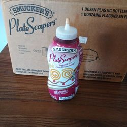 Smuckers raspberry dessert topping 17 bottles