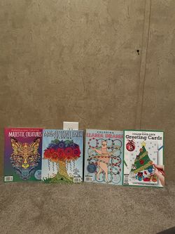Adult Coloring Books 4 For 5 Dollars 