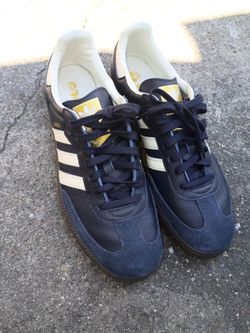 adidas Originals Samba OG Night Navy Cream Men Casual Lifestyle (New) No Box Size 11.5
