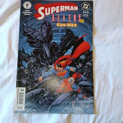 Superman aliens 1 through 4