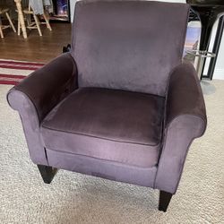 Black Accent Chair (used)