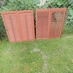 Vintage Window Shutters 