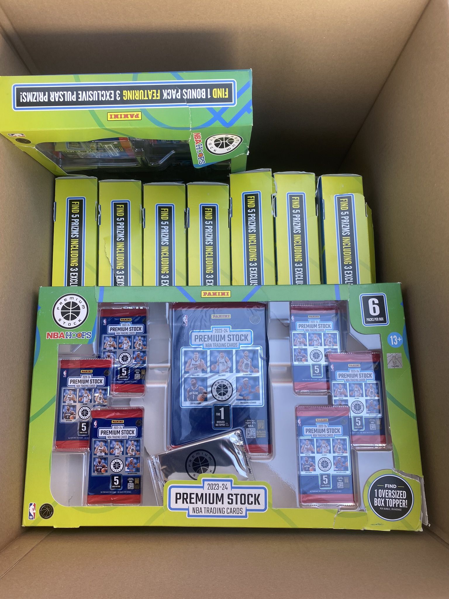2023-24 Panini NBA Hoops Premium Stock Basketball Bundle Box Sams Club Exclusive
