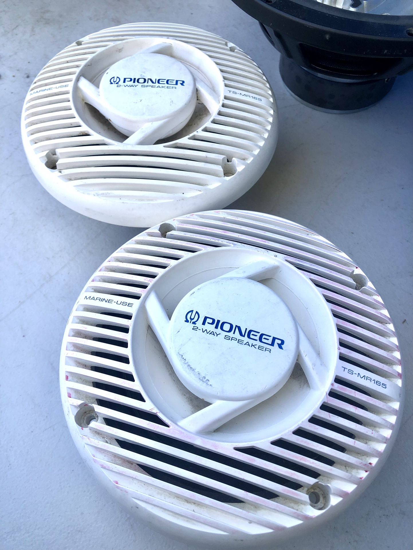 Used Pioneer TSMR165 Nautica Marineuse Speakers Good Working