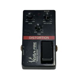 Vintage Vesta Fire Distortion Guitar Effect Pedal ~ Made in Japan ~ Rare